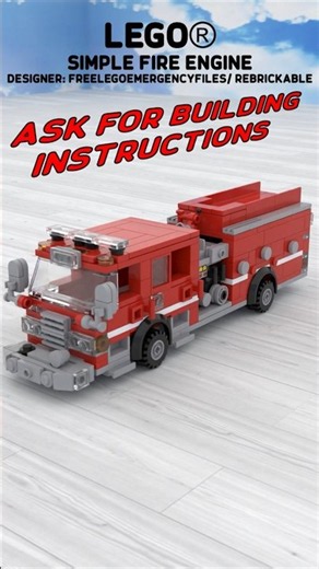 LEGO® Simple Fire Engine