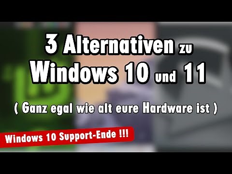 Windows 10 Alternativen - Support Ende - Linux Mint - Zorin OS - MX Linux statt Windows 11