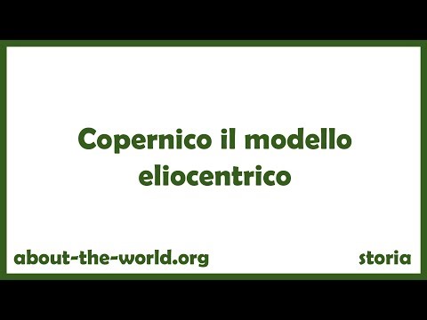 Copernico il modello eliocentrico