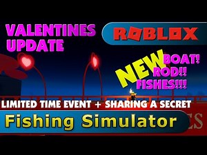 Fishing Simulator Valentines update event - ROBLOX
