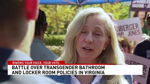 471K views · 10K reactions | Abigail Spanberger can’t say men don’t belong in girls’ bathrooms. And she wants to be governor? Virginia, vote like your children depend on it—because they do. | Winsome Earle-Sears | Facebook