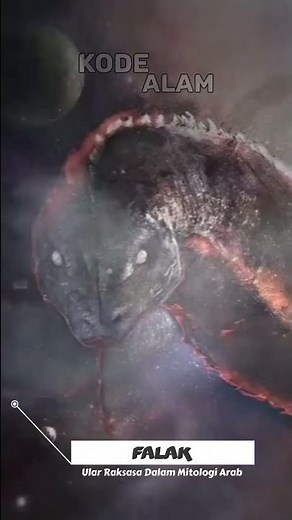 FALAK ( Ular Raksasa Dalam Mitologi Arab ) #short