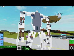 bigger ragdoll mech 💃💃💃 (plane crazy roblox) no tutorial