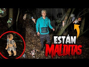 We found a haunted doll cemetery in the cursed forest...
