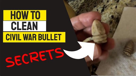 How to Clean Civil War Bullets Without Losing Patina