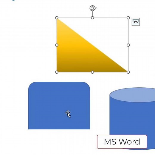 MS Word Shape Styles