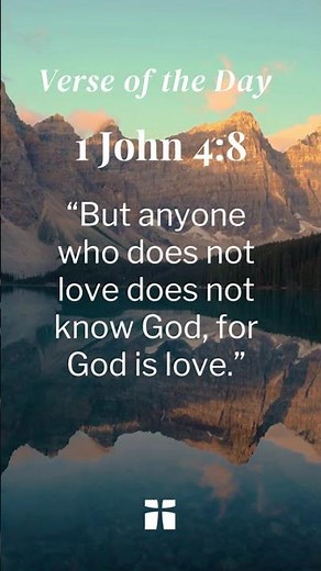 Verse of the Day, 1 John 4:8