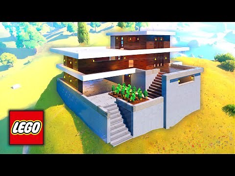 LEGO Fortnite: How to Build an Epic Hilltop House in Lego Fortnite | Free PLANS!