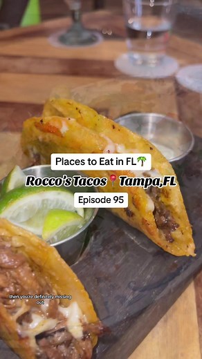 Rocco’s Tacos 📍Tampa, FL. This places serves great food and vibes! Definitely a must try!!#tampafood #tampafoodie #placestoeatintampa #roccostacos #placestoeatinflorida #floridafoodie #fypシ #tampa #foodie #foodtiktok