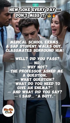Medical Exam Fail 😂💉 #funny #jokes #funnyshorts
