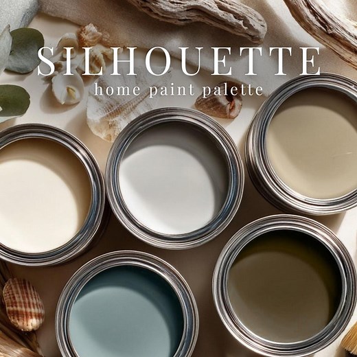Silhouette: Benjamin Moore | Home Paint Color Palette Guide (digital Download)   Full Palette Library Access - Etsy
