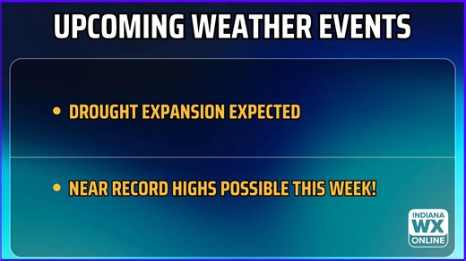 Good morning! Here is your daily forecast! Today will be warm with highs in the low to upper 80s! A few clouds are possible this afternoon. Winds will be light and variable with a few sporadic gusts to 10mph. Tonight we are mostly clear with lows in the 50s for most. | Indiana Weather Online