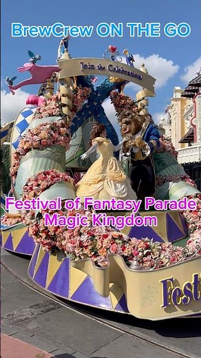 Disney Festival of Fantasy Parade #magickingdom #disneyprincess #disneyworld #disneyparades