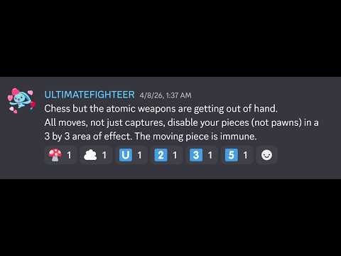 Atomic Chess Version Two