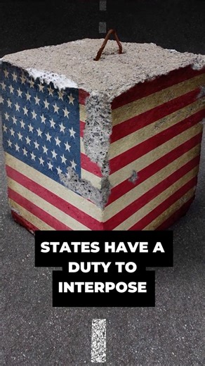 1K views · 3K reactions | The states have a DUTY to interpose to stop “a deliberate, palpable, and dangerous exercise” of powers not delegated in the Constitution | Tenth Amendment Center | Facebook