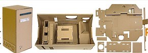 PC case made from cardboard