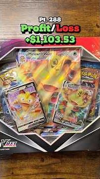 Meowth VMAX Special Collection Box Pack Opening! (Pt. 288) Channel Profit/Loss Series #pokemontcg