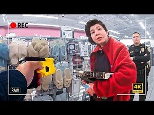 Cops Surprise Moments: Police Catch Shoplifters Red-Handed | Walmart Shoplifter Arrest