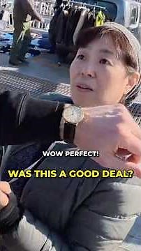Buying used watch in street Japan 🇯🇵