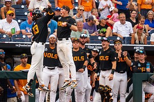 Tennessee's Reese Chapman reflects on his journey from CWS fan to playing on college baseball's biggest stage