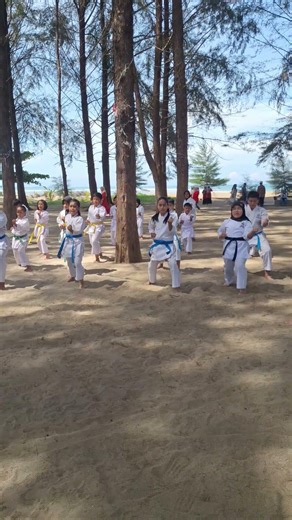 Strong waves make skilled sailors, hard training makes tough karateka.