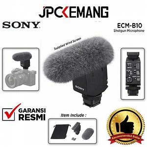 Promo Jpc Kemang Sony Ecm-b10 Shotgun Microphone Sony Ecm B 10 Mic Garansi Resmi Diskon 21% Di Seller Jpc Kemang Flagship Store - Jakarta Photography Centre - Kota Jakarta Selatan | Blibli