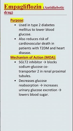 Diabetes Medications - SGLT2 inhibitors Empagliflozin (Jardiance) #Empagliflozin