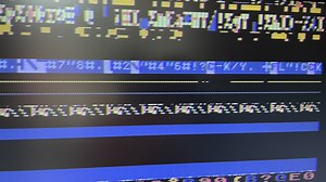 Garbled Video Display