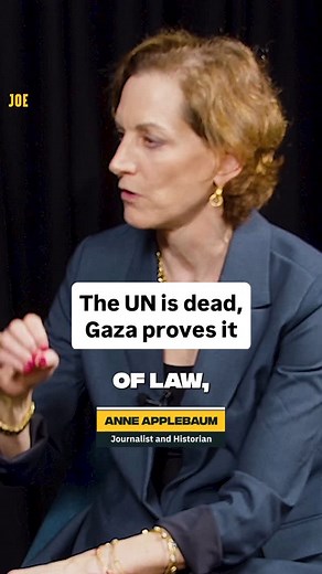 PoliticsJOE on Instagram: "Full interview with the prescient Anne Applebaum out later today"