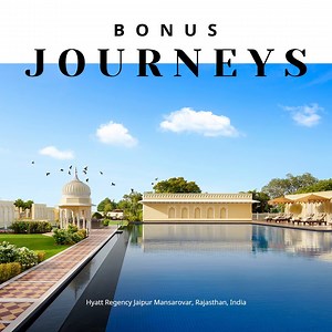 It’s Bonus Journeys time! Earn thousands of Bonus Points for qualifying nights completed between October 6 and November 30. Plus, World of Hyatt Credit Cardmembers can earn even more points. Learn more and register by November 10. Terms apply. http://spr.ly/6182P2I7n | Hyatt