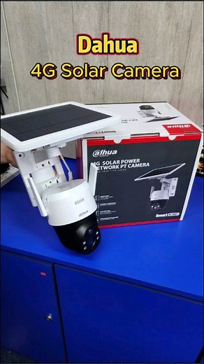3 comments | Dahua 4MP 4G Solar Network PT Camera Model: SD2A400HB-GN-AGQ-PV-SP-LA >Powered by Solar >4G Sim Card >LAN Port >Supports two-way talk > Supports max. 512 G Micro SD card > Built-in warm light and IR LED > Sound and light alarm linkage #CCTVIpoh #DAHUAipoh #4GCCTV #SolarCCTV | SE Global Technology Sdn Bhd | Facebook