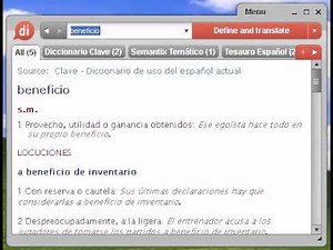 Definición de beneficio