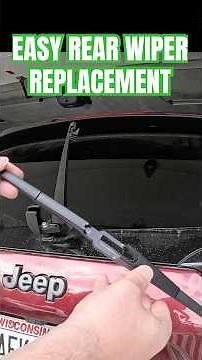 Rear Wiper Blade Replacement in 90 Seconds