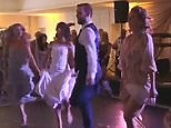 Former Riverdance dancer gives epic performance at her wedding
