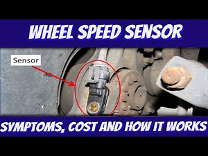 Wheel Speed Sensor Replacement Cost, How it Works, Symptoms, and More Common Questions