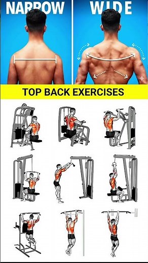 Top 9 Best Back Exercises for Big & Strong Back 🔥