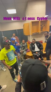 Meek Millz & E ness cypher #backstage #concert #freestyle #reelschallenge | E Ness Mathis