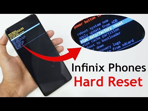 Hard Reset All Infinix Phones | Factory Reset