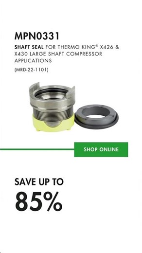 Thermo King® Shaft Seals Price Drop, MPN0331 & MPN1697A Save Up to 85%