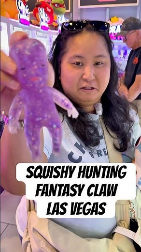 Squishy Hunting at Fantasy Claw Fashion Mall Las Vegas