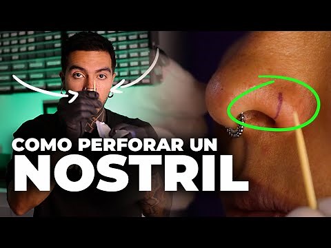 Cómo hacer un piercing en la nariz paso a paso | técnica, tips y cuidados
