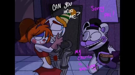 Circus Baby x Ennard Animation: FNAF MoBox87 Goldboxfnaf