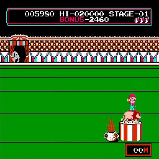 13K views · 235 reactions | Circus Charlie | NES | Part 1 #game #gaming #gamingvideos #gamingcommunity #videogames #retrogames #RetroGaming | 90s Nostalgic Gaming | Facebook
