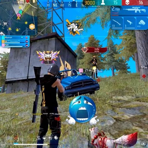 Classy vs 25 Players 🤡 #shorts #freefire #classyff