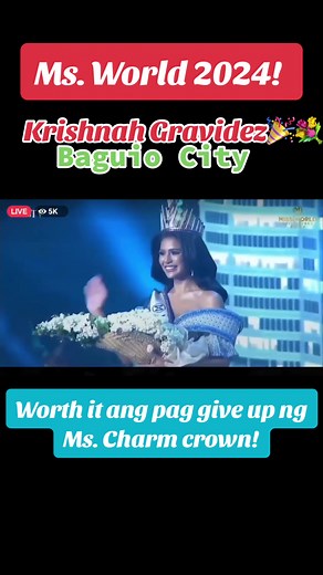 Ms. World Philippines 2024: Baguio City’s Krishnah Gravidez! #trending #trendingvideos #msworld #msworldphillipines #krishnahgravidez #baguio
