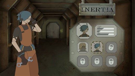 Inertia - Looping character select animation