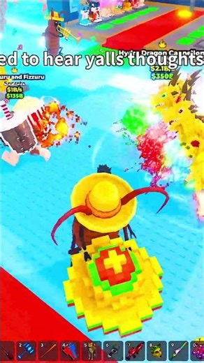 MAN, THIS EVENT WAS AMAZING 🤑 SYZSLAK CAUGHT A HYDRA 😲 #roblox #shorts