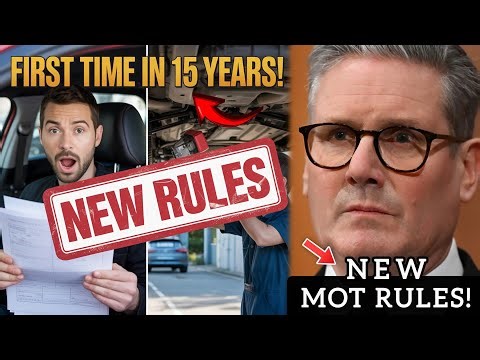 UK Drivers STUNNED by MOT Rule Shake-Up — First Change in 15 YEARS!