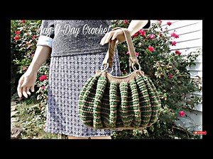 Crochet Easy Handbag Purse Tutorial