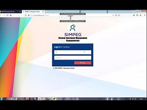 Cara Mengisi SIM-PEG Terbaru